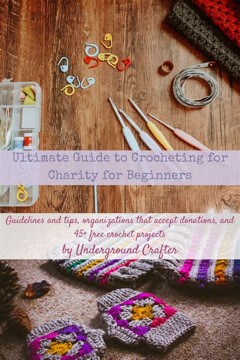 Ultimate Guide To Knitting and Crocheting For Charity.